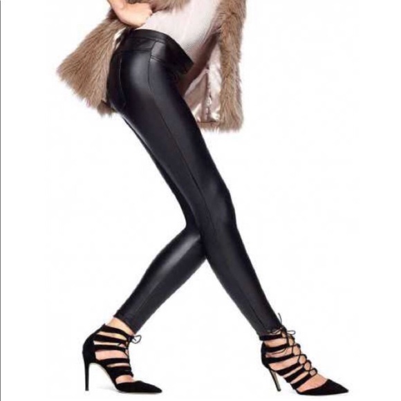 Leatherette Leggings - Picture 2 of 5